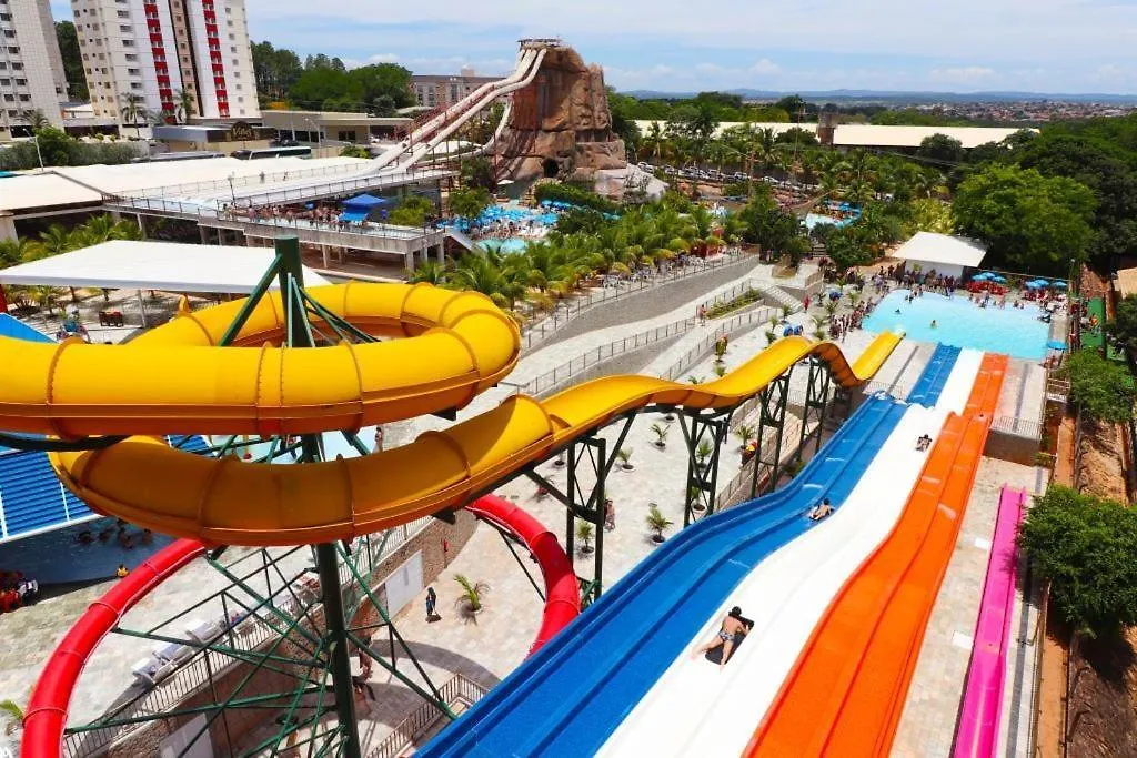 Appartamento Diroma Piazza - Acqua Park, Slide E Splash Caldas Novas